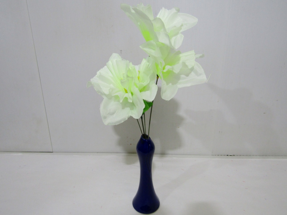 Искус. цветы-срезка белые 33см(S1166)