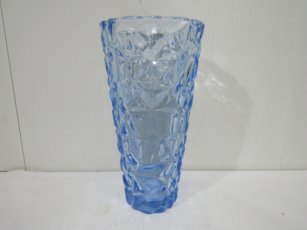 Стеклянные настольные вазы 25см  (S1650)