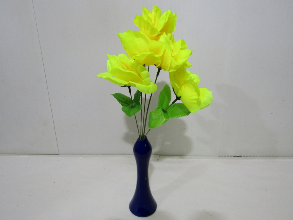 Искус. цветы-срезка желтые 33см(S1173C)
