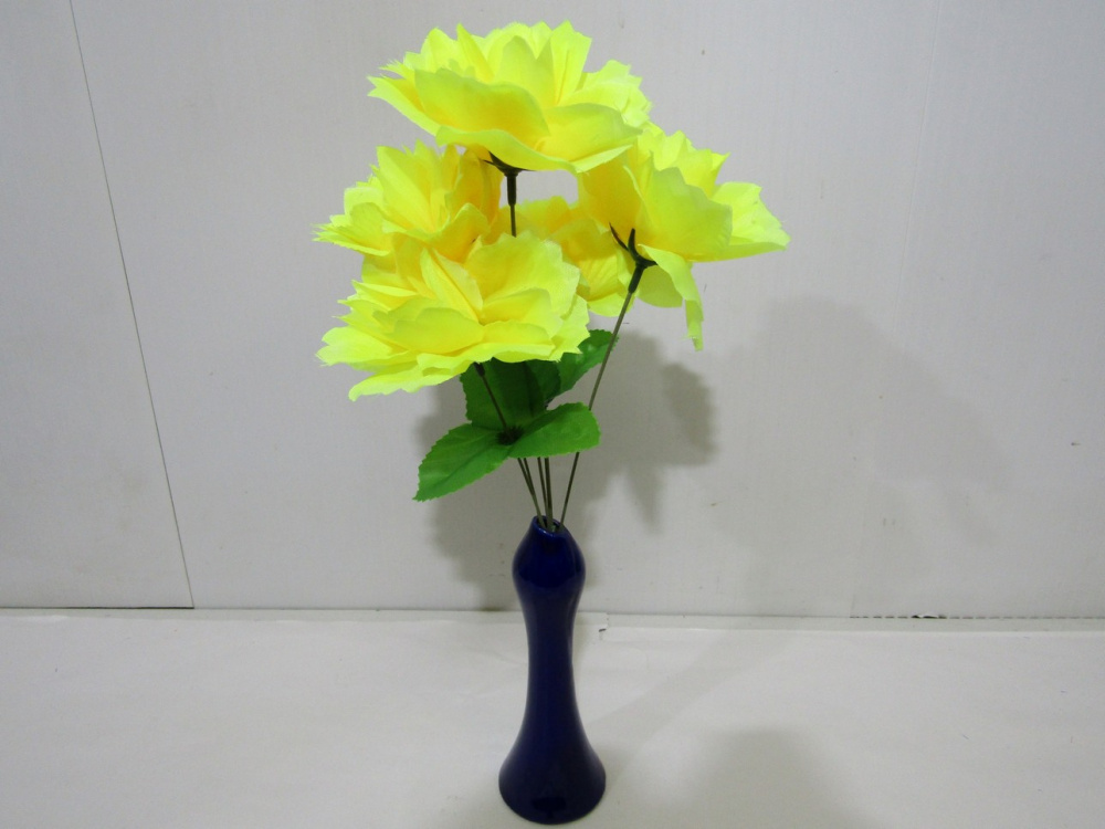 Искус. цветы-срезка желтые 33см(S1171C)