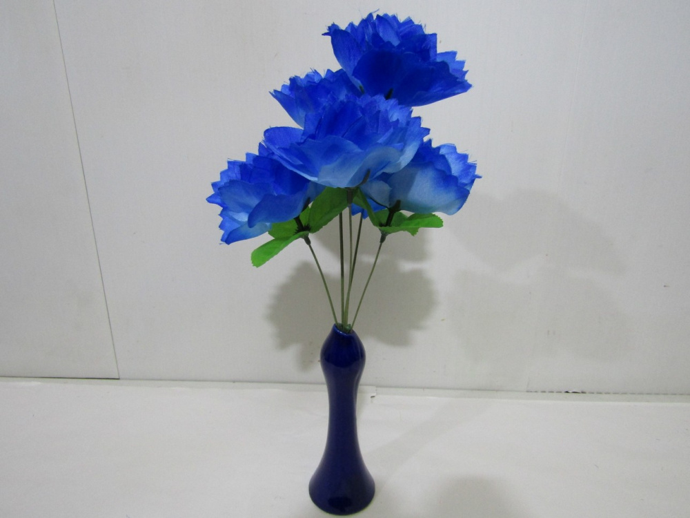 Искус. цветы-срезка синие 33см(S1171E)