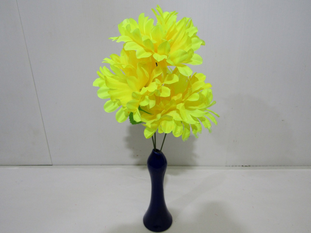Искус. цветы-срезка желтые 33см(S1169C)