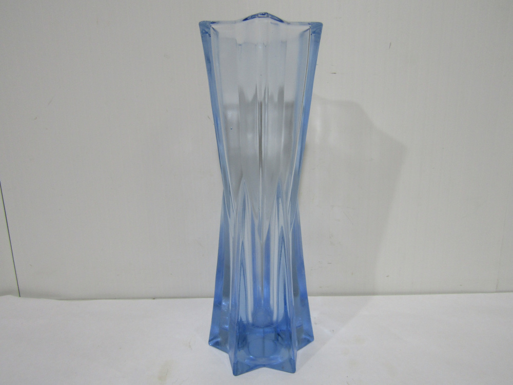 Стеклянные настольные вазы 25см  (S1651)